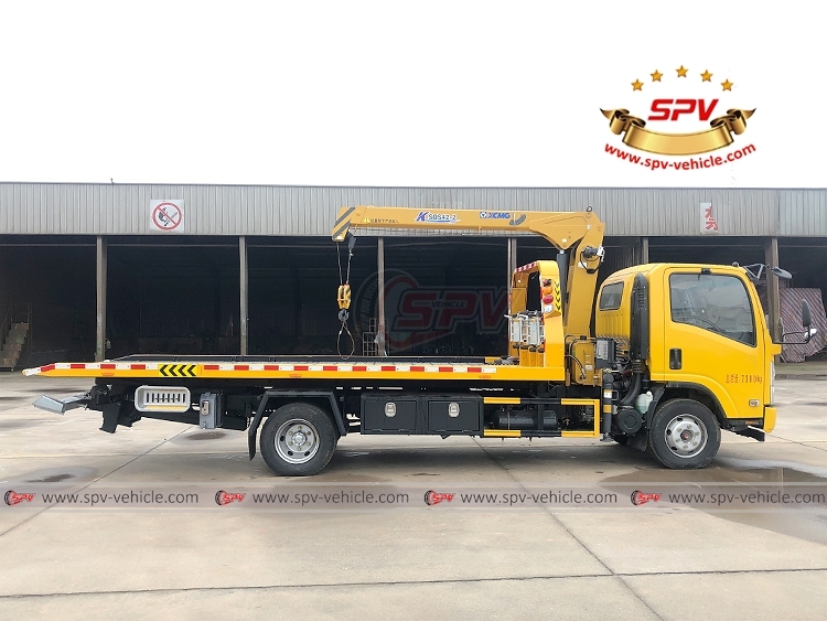 ISUZU 5T Crane Tow Truck