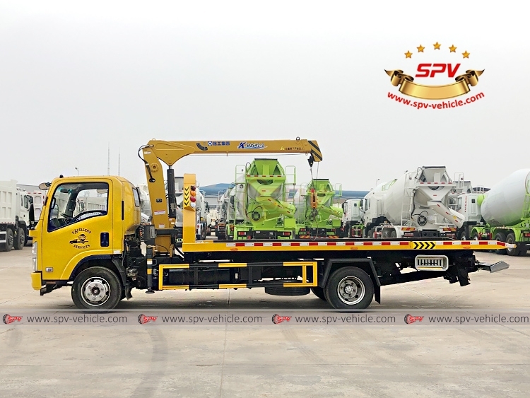 ISUZU 5T Crane Tow Truck