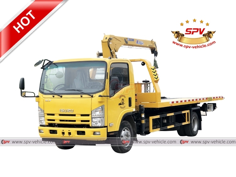 ISUZU 5T Crane Tow Truck