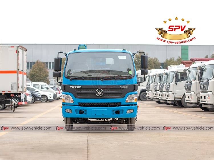 FOTON 6CBM Trash Compactor Truck - Front