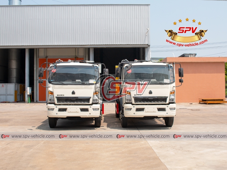 SINOTRUK 10 CBM Trash Delivery Truck - Front