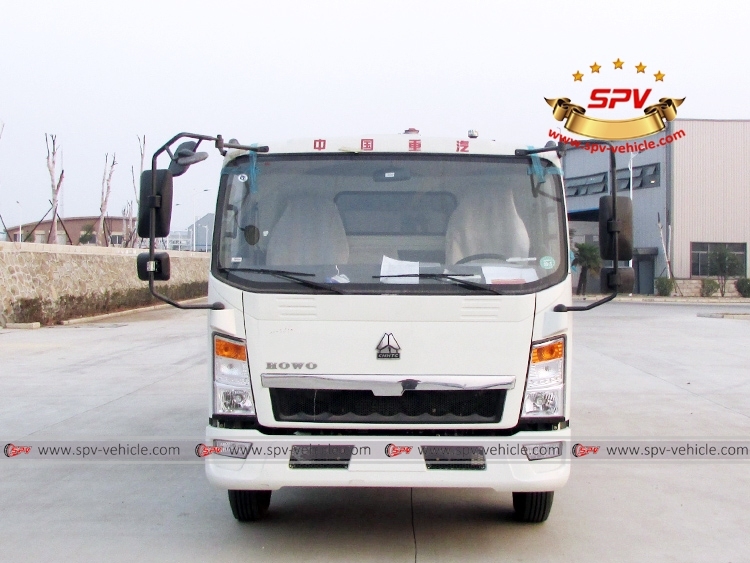 HOWO 6 CBM Garbage Delivery Lorry