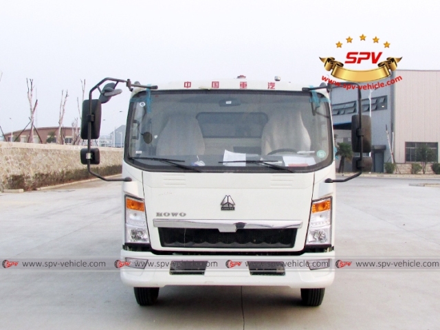 HOWO 6 CBM Garbage Delivery Lorry