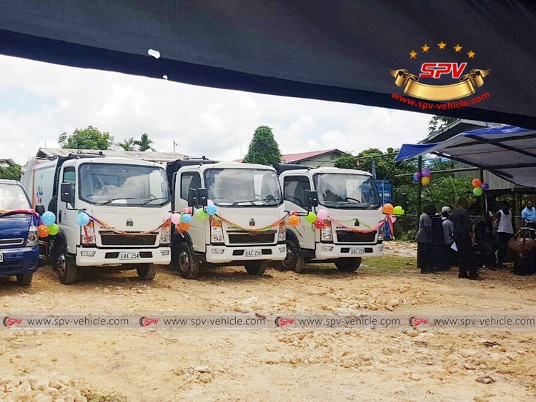 HOWO 6 CBM Garbage Delivery Lorry