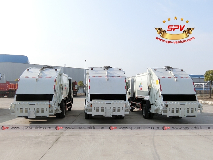 HOWO 6 CBM Garbage Delivery Lorry