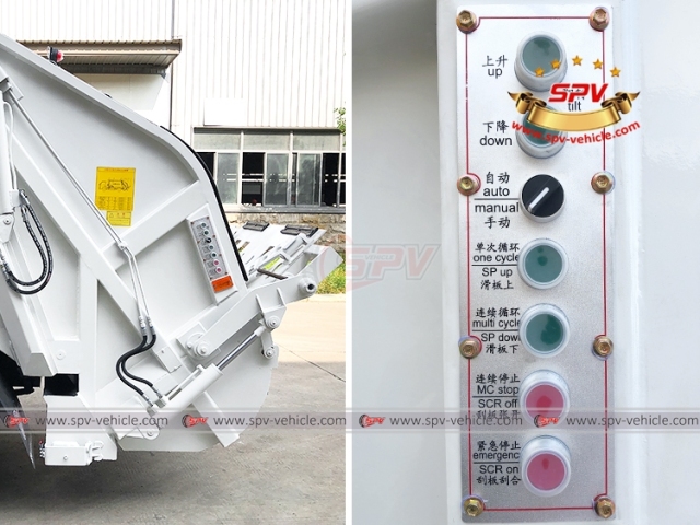 HOWO 6 CBM Garbage Delivery Lorry
