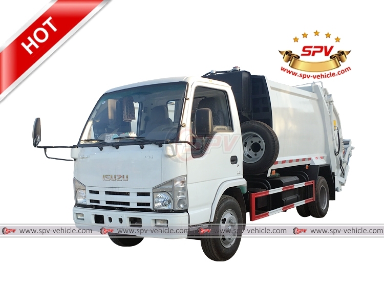 ISUZU 4 CBM Junk Compactor Truck