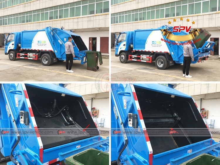 FOTON 6 CBM Garbage Disposal Lorry