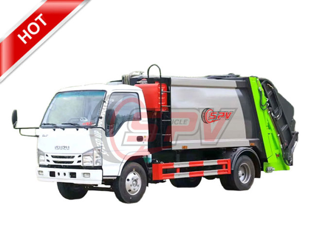 ISUZU 6 CBM Junk Compression Vehicle