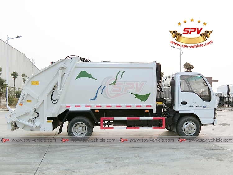 ISUZU 6 CBM Compressed Garbage Lorry