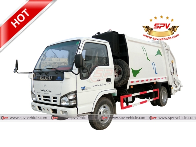 ISUZU 6 CBM Compressed Garbage Lorry