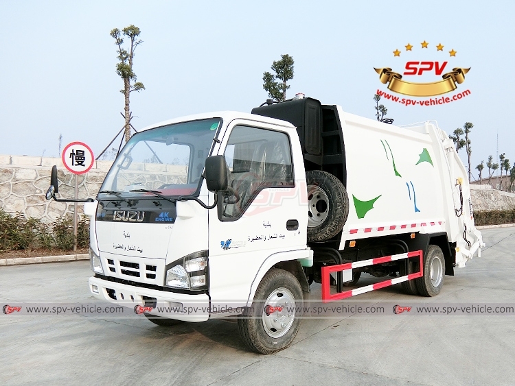ISUZU 6 CBM Compressed Garbage Lorry