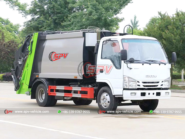 ISUZU 6 CBM Junk Compression Vehicle