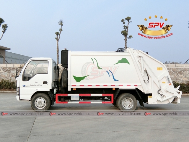 ISUZU 6 CBM Compressed Garbage Lorry