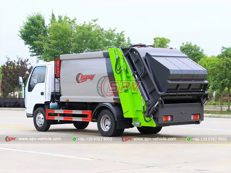 ISUZU 6 CBM Junk Compression Vehicle