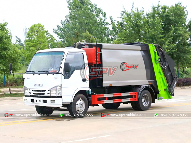 ISUZU 6 CBM Junk Compression Vehicle