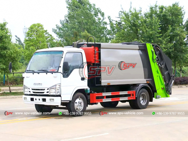 ISUZU 6 CBM Junk Compression Vehicle