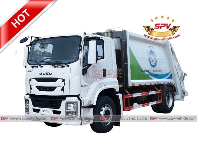 ISUZU 12 CBM Garbage Transport Truck