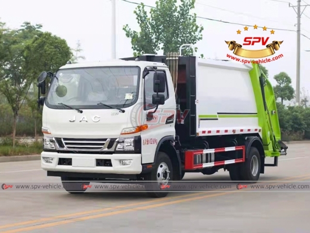JAC 5 CBM Rubbish Collection Truck