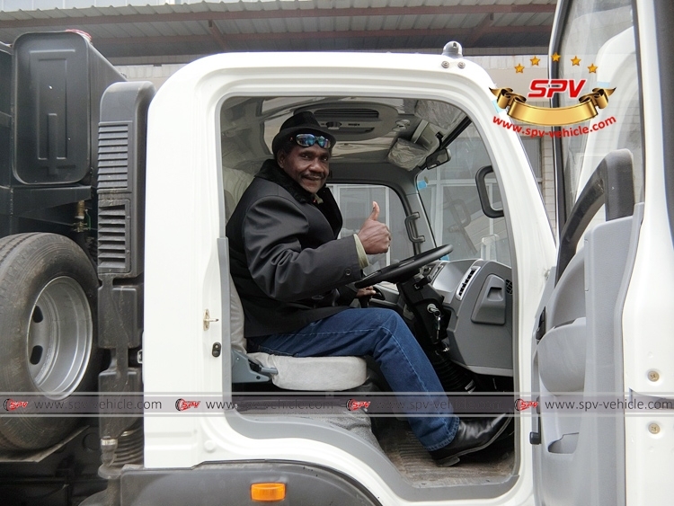 HOWO 6 CBM Garbage Delivery Lorry