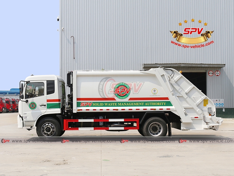 DONGFENG 12 CBM Junk Transfer Truck - Left