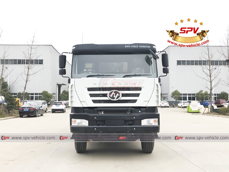 IVECO 6x4 Rubbish Compactor Truck - Front