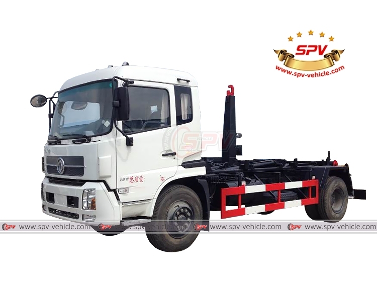 DONGFENG 12 CBM Hook Arm Trash Truck