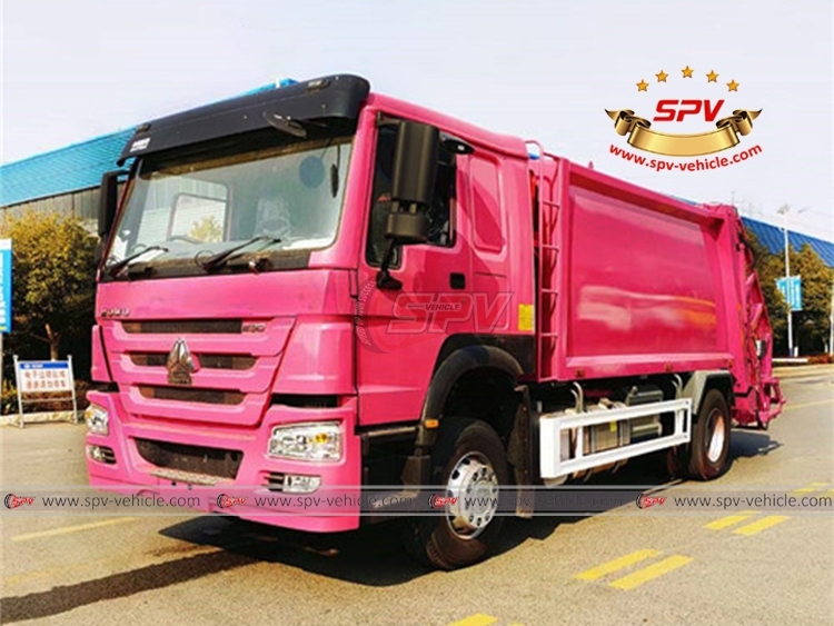 SINOTRUK 16 CBM Garbage Removal Truck