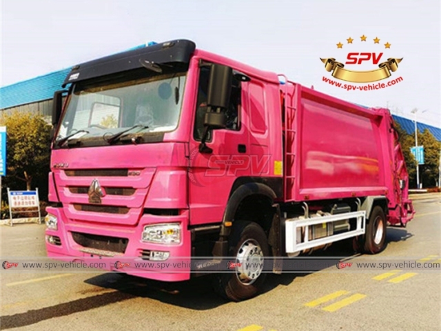 SINOTRUK 16 CBM Garbage Removal Truck