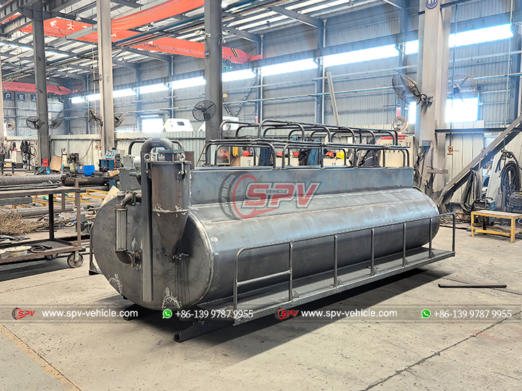 Waste Liquid Tank in Workshop