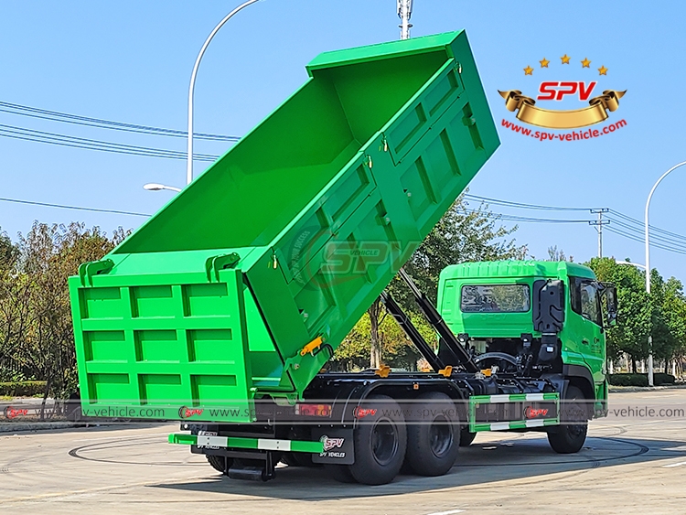 DONGFENG 6x4 Garbage Dumping Truck - Rear Right