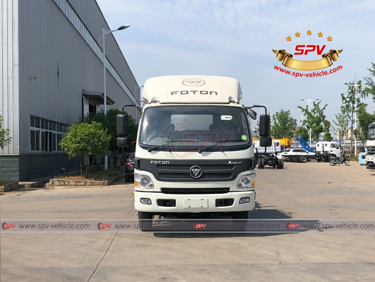 FOTON 6,000 Liters Combination Sewage Suction and Jetting Truck  - Front