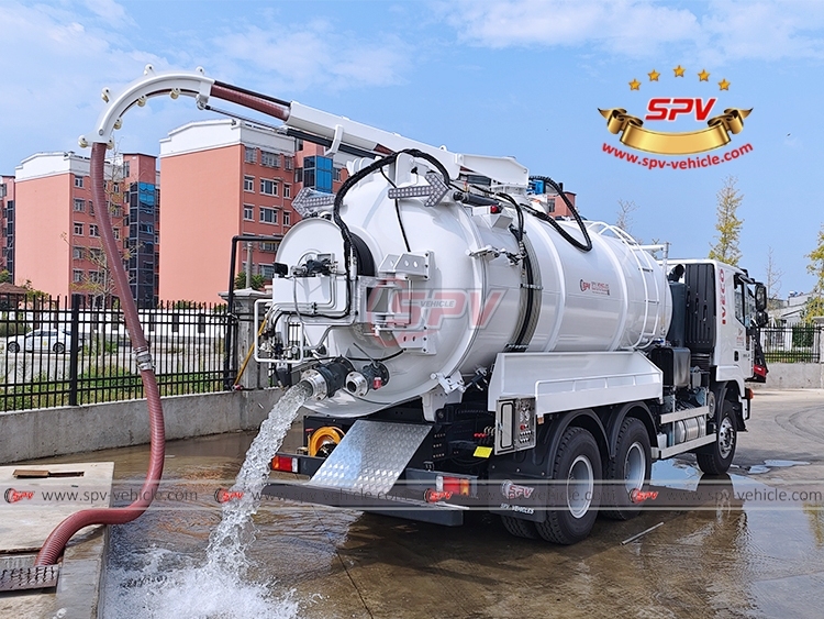 IVECO 14,000 L Combination Sewer Jetting Truck