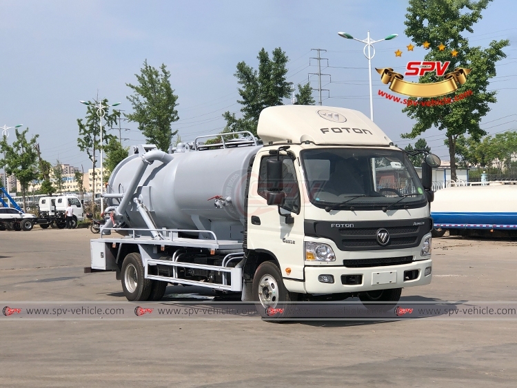 FOTON 6,000 L Combination Sewage Disposal Truck