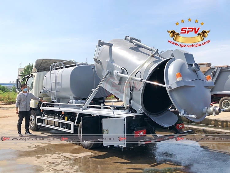 FOTON 6,000 L Combination Sewage Disposal Truck