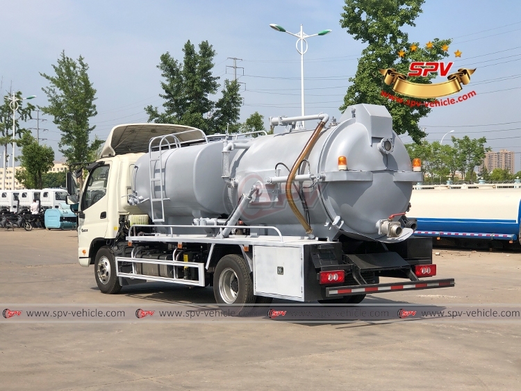 FOTON 6,000 L Combination Sewage Disposal Truck