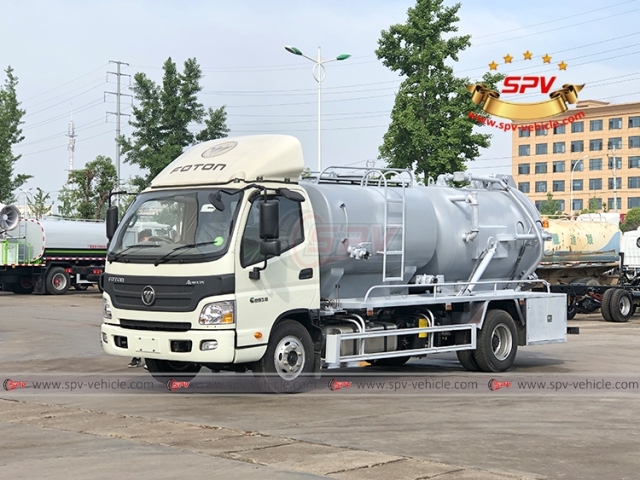 FOTON 6,000 L Combination Sewage Disposal Truck
