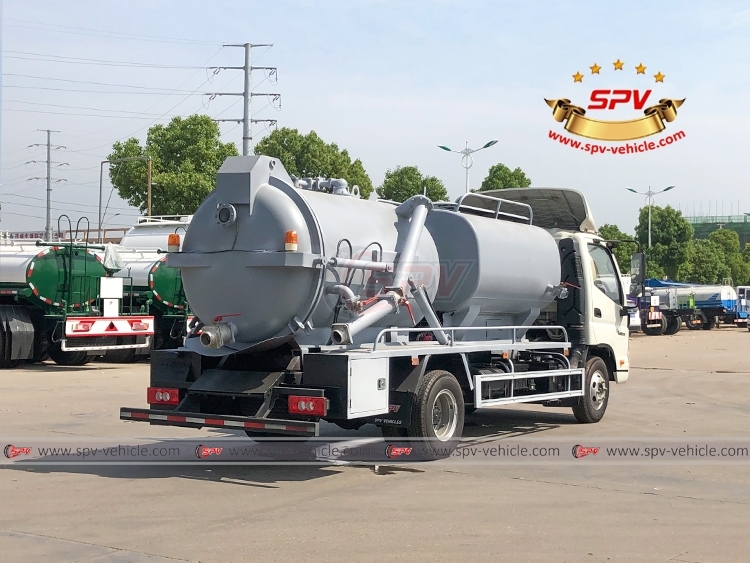 FOTON 6,000 L Combination Sewage Disposal Truck
