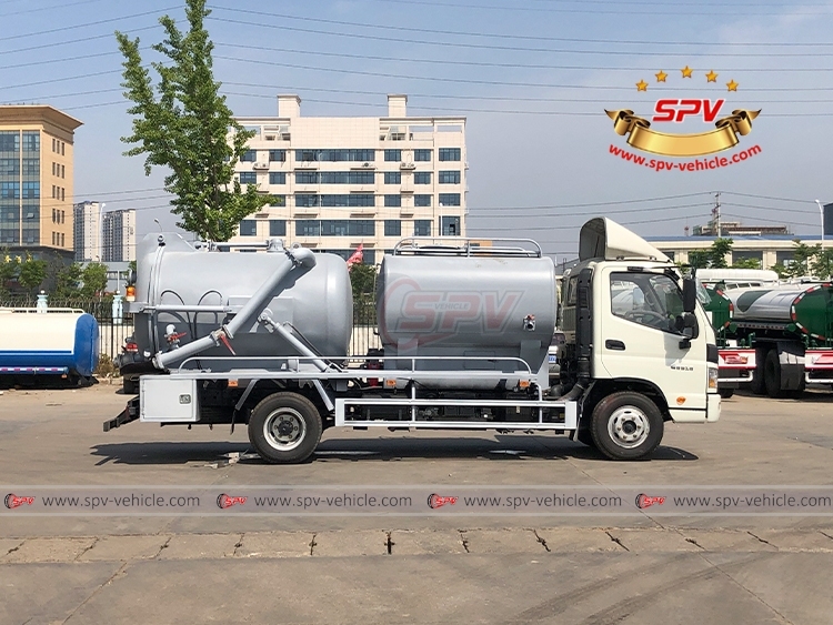 FOTON 6,000 L Combination Sewage Disposal Truck