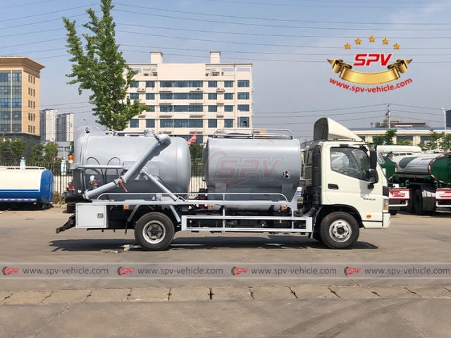FOTON 6,000 L Combination Sewage Disposal Truck