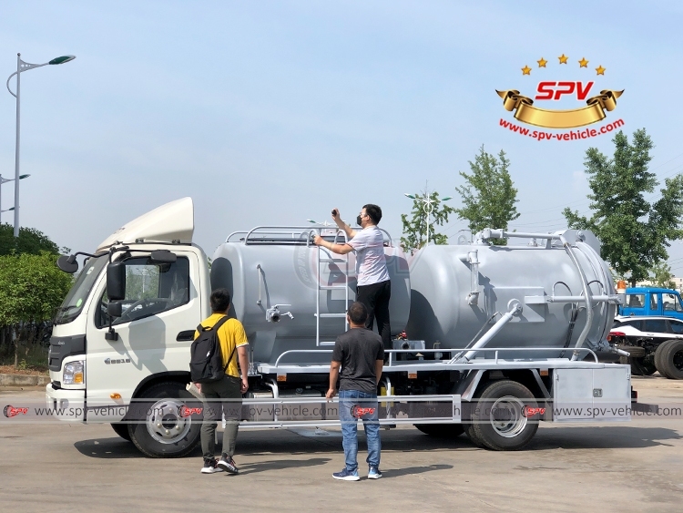 FOTON 6,000 L Combination Sewage Disposal Truck