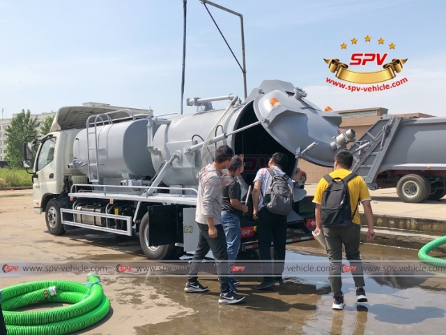 FOTON 6,000 L Combination Sewage Disposal Truck