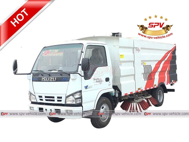 ISUZU 5.5 CBM Leaves Collection Truck