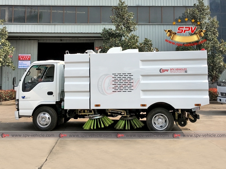 ISUZU 5.5 CBM Leaves Collection Truck
