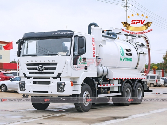 IVECO 14,000 L Combination Sewer Jetting Truck