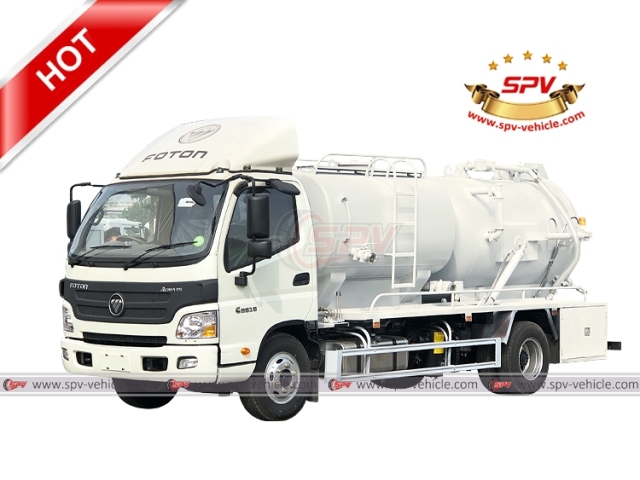 FOTON 6,000 L Combination Sewage Disposal Truck