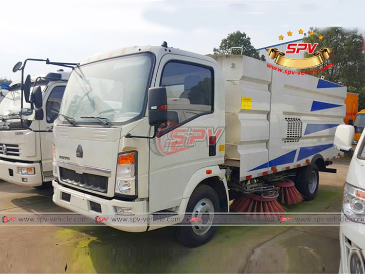 HOWO 5 CBM Road Waste Removal Truck