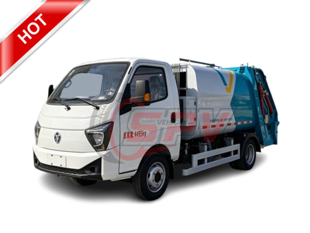 3 CBM Electric Garbage Compactor Truck