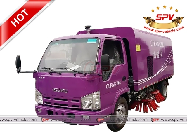 ISUZU 5 CBM Street Vacuum Truck