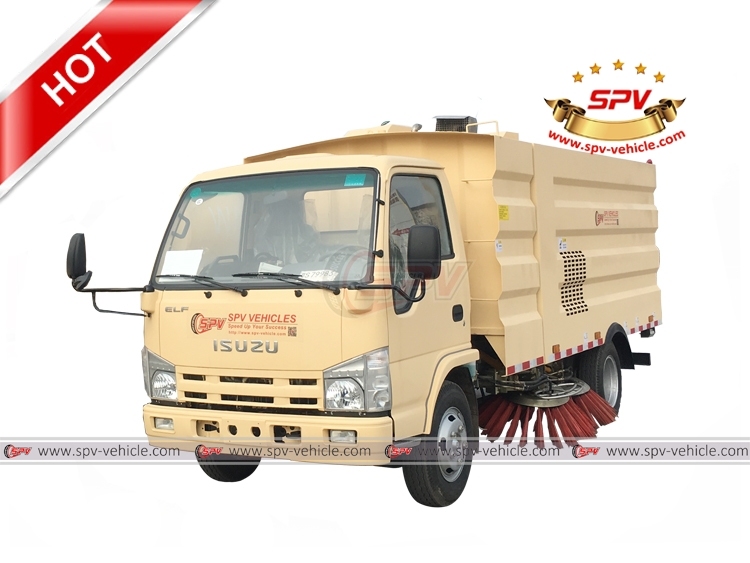 ISUZU 5 CBM Street Vacuum Truck